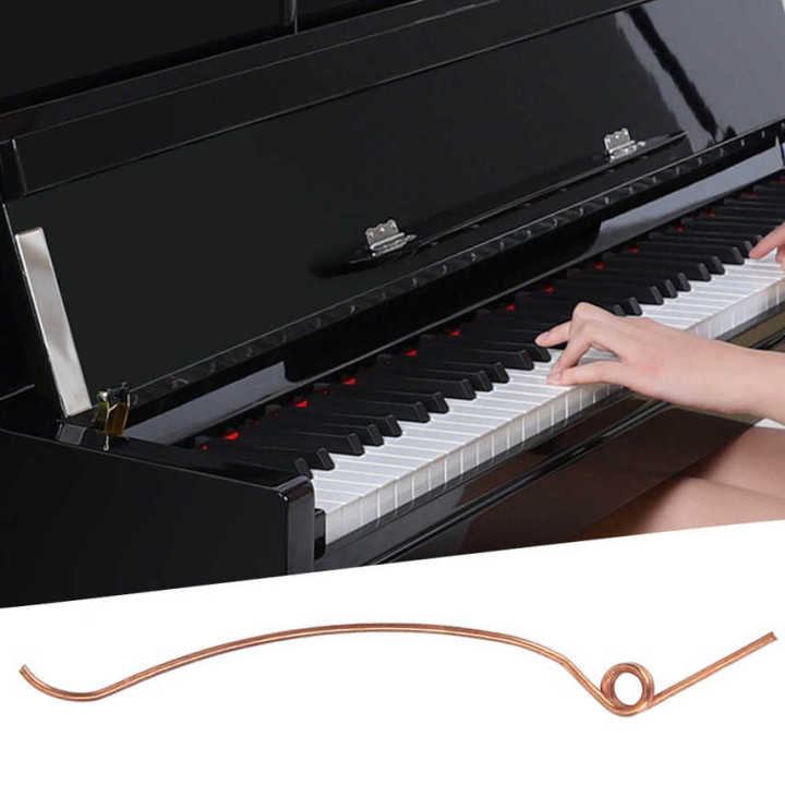 70 pcs Piano Damper Steel Spring Repair Accessory Replacement Golden