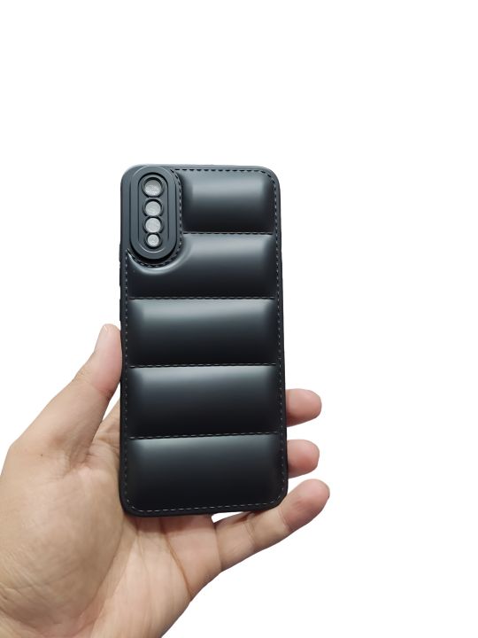 Vivo S1 Cover Soft Matt Puffer Camera Protection Down Jacket Back Cover