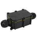 IP68 Plastic Junction Box 4m Underwater Electronic Connection Case T100 450V 24A UL94V-2. 