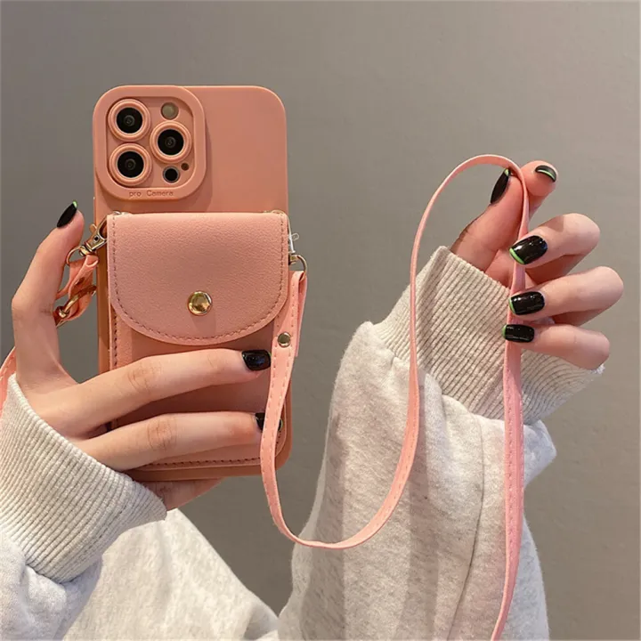 HOCE%20Luxury%20Leather%20Wallet%20Crossbody%20Lanyard%20Phone%20Case%20for%20iPhone%2015%2014%2011%2012%2013%20Pro%20Max%20X%20XS%20XR%207%208%2015%20Plus%20Cases%20Neckband%20Card%20Shockproof%20Cover%20-%20Image%202