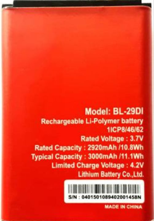 BL-29DI%20ORIGINAL%20BATTERY%20FOR%20ITEL%20MUZIK%20400,%20BRAND%20NEW%20BATTERY%20WITH%203000MAH%20BATTERY%20-%20Image%204