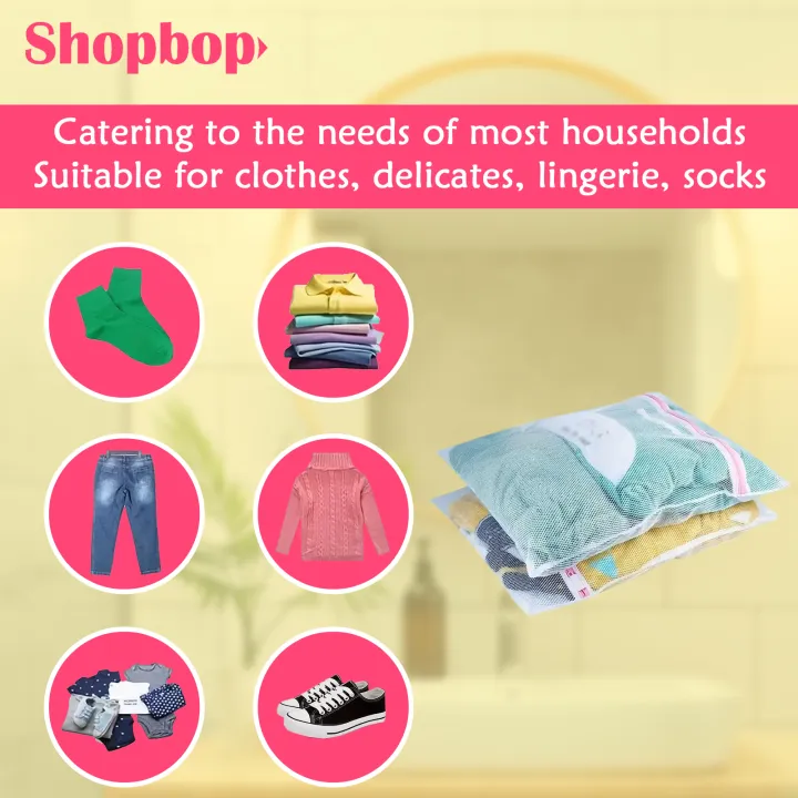 SHOPBOP%20Laundry%20Wash%20Bags%20for%20Bra%20Socks%20Underwear%20Washing%20Machine%20Clothes%20Protection%20Multi-purpose%20Zippered%20%20for%20Blouse,%20Hosiery,%20Stocking,%20Lingerie%20-%20Image%208