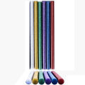 Pack of 6 - Big Glue Gun Glitter Sticks / 11mm Glue Stick / Imported Glue Stick / Original Branded Glitter Glue Stick Art # SS-BGGS01 (6 Stick). 