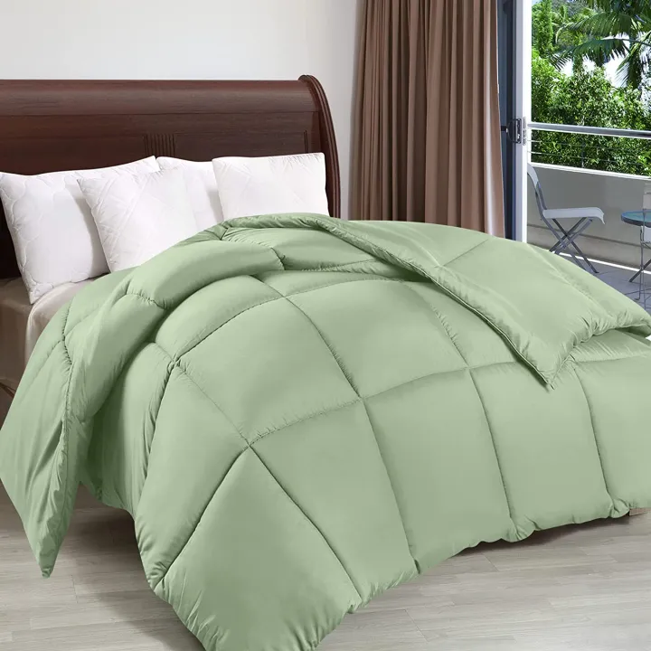 Utopia%20-%20Comforter%20King%20Queen%20Twin%20White%20All%20Season%20Plush%20Siliconized%20Fiberfill%20Duvet%20Insert%20Box%20Stitched%20-%20Image%205