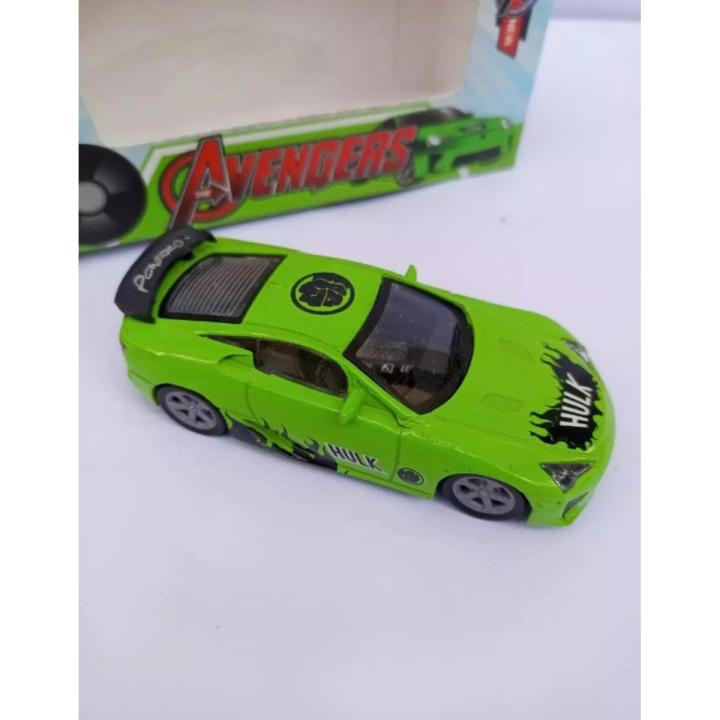 Avengers Hulk Metal Car Toy For Kids