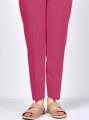 Pink Plain Straight Trouser,Pants,Capri For Girls/Ladies imported Fabric. 