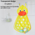 Cute Duck Frog Mesh Net Toy Storage Bag Baby Bath Toys Strong Suction Cups Bath Game Bag Bathroom Organizer Water Toys for Kids. 