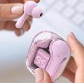 Air 31 Wireless Earbuds Transparent Bluetooth 5.3 Crystal Airpods Wireless Headset Charging Case Heavy Bass Stereo Earphones with Noise Reduction Microphone Waterproof Headphone LED Digital Display. 