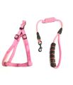Harness + Leash (s,m,l ) PINK. 