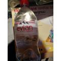 Evian water 0.75ml sport cap. 