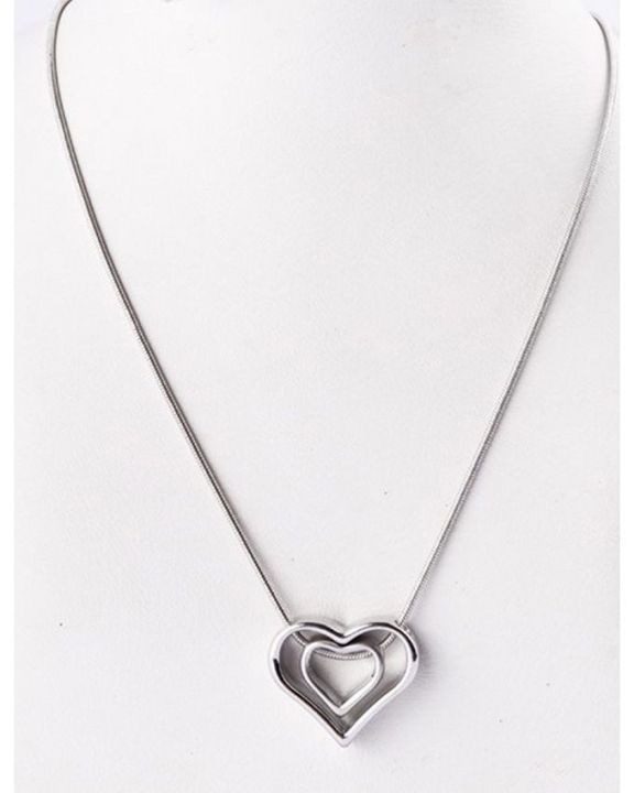Stainless%20Steel%20Double%20Heart%20Locket%20For%20Women%20-%20Silver%20-%20Image%202