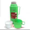 Vacuum Flask Thermos 500ML Insulated Tea Water Bottle with Glass Inner and Plastic Outer Body. 