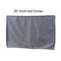 Dust and Waterproof Foldable Led TV Cover with Zip. 