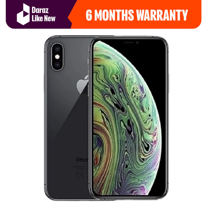 Apple iPhone XS MAX 256 GB Factory Unlocked - PTA Approved (FREE CHARGER & COVER) - Daraz Like New Phones (Mobile Phones)