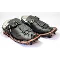 Bugti Balochi leather chappal. 