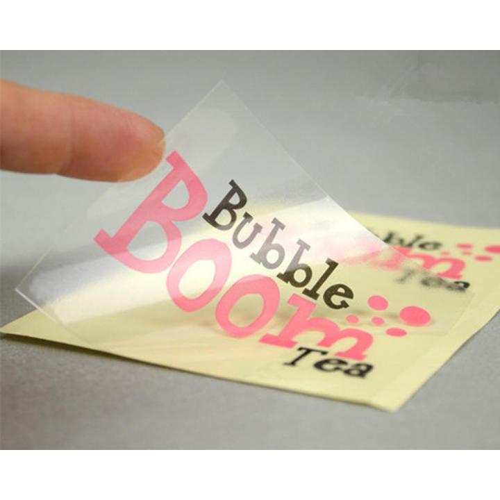 Transparent Printable Sticker Paper A4 Size 20 Sheets Translucent Premium Stickers for Inkjet Printer