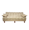 Sofa Combed Off White 3 Seater Stylish Tafteen Design Colour Can be Customised {{ Special offer } Available. 