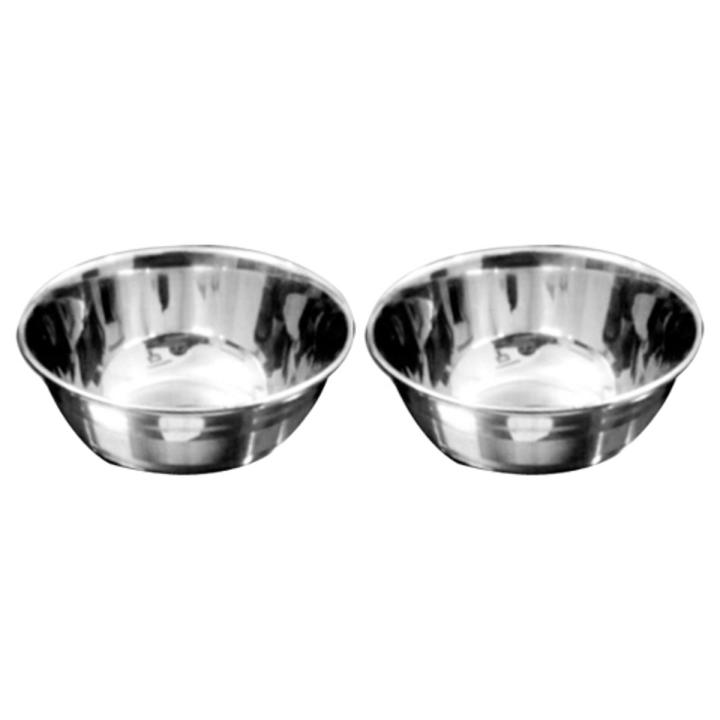 Stainless Steel Bowl Steel Wati/Steel Katori Stainless Steel Pack of 2 Medium