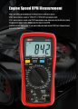 Digital Multimeter Automobile Multimeter High Precision True RMS Automobile Automatic Range Actual Value Digital Multimeter UNI-T UT107+. 