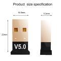 USB Bluetooth dongle 5.0 for pc, for laptop, Adapter Transmitter Bluetooth Receiver Audio V5.0 Bluetooth Dongle Wireless USB Adapter for Computer PC Laptop, Bluetooth Dongle & Adapter for PC high quality, Speaker, Headset, Keyboard, Mouse, Game Controller. 