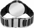 Online Sale Black Stainless Steel Crystal Wrist Watch Simple Quartz Watch Men Women. 