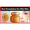 XQM Century Beauty Vitamin C VC Waterproof Whitening Foundation 50g - Imported. 