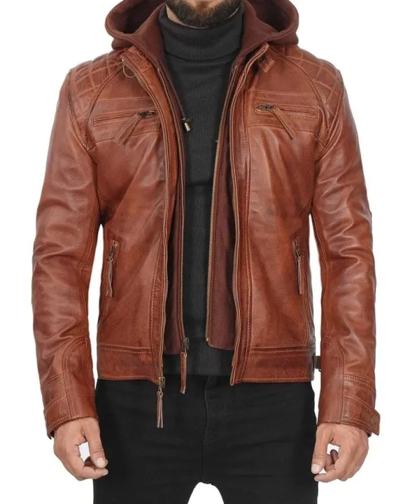 New%202023%20style%20good%20Leather%20Jacket%20100%25%20Leather%20Men%20Winter%20Jacket,%20Long%20Lapel,%20Zipper,%20Pocket%20Decoration,%20Warm%20Leather%20Jacket%20-%20Image%203
