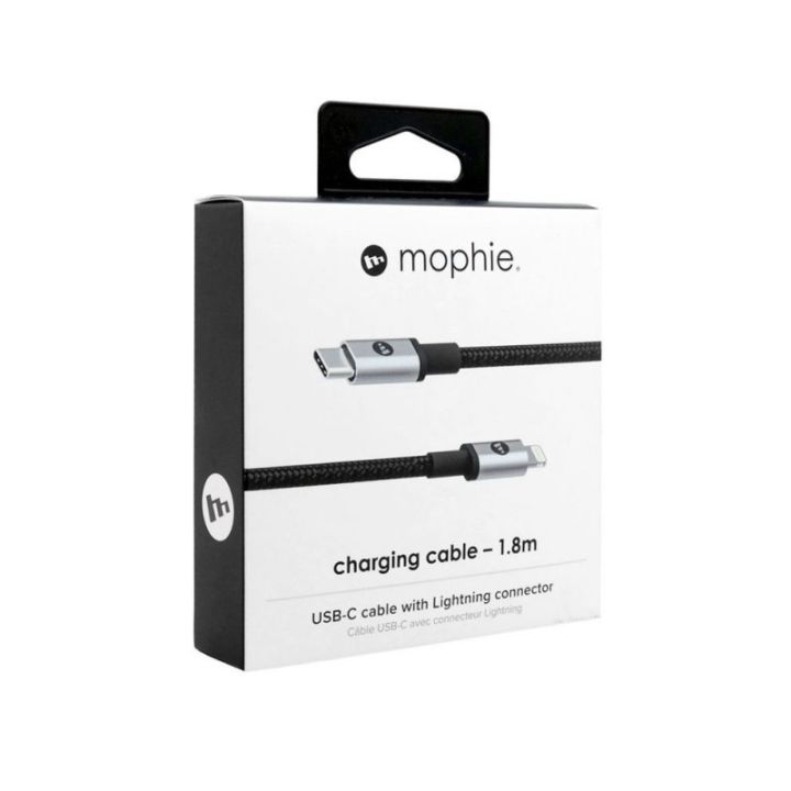 Mophie USB-C to Lightning Cable 1.8M Black