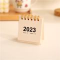 Portable Mini 2023 Year Desk Calendars Daily Planner Timetable Student Gift Stationery Portable Calendar Book. 