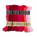 UMC STAG 12 Pieces Multicolour Tones | Premium Embroidery Thread | 100% Egyptian Cotton Premium Skeins | Cross Stitch Embroidery Floss | Oeko TEX Certified Stranded Cotton Anchor Thread. 