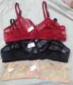 Mesh Transparent Seamless Bra Set Women. 