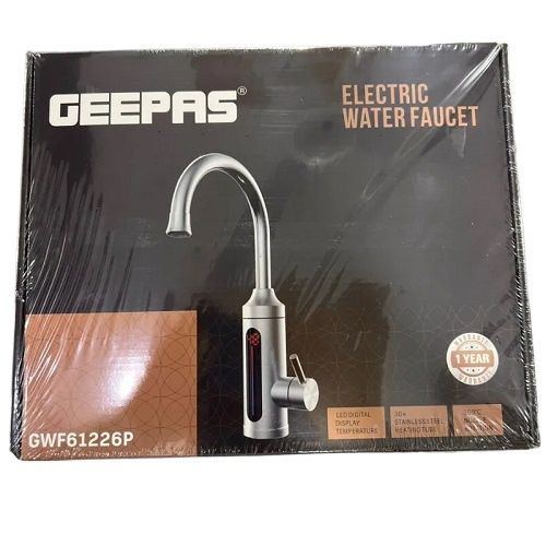 Original Geepas  Electric Water Heating Faucet GWF61226P ( 1 years Warranty )