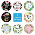 500pcs/Roll Sticker Round-shape "thank you" Sticker Label Paper Packaging Decoration Handmade Thank You Sticker. 