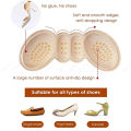 A Pair Of Soft Orthopedic Insoles Insole Anti-slip Shoe Grip Anti Skid Shoe Cushion Shoes Sole Protector for High Heel Shoe Leather Shoes Protector Relieve Pain. 