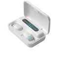 F9 True Wireless Earphones – Bluetooth Headphones with LCD Display & Charging Case. 