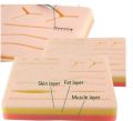 Medical Fake Skin Suture Practice Silicone Pad Wound Simulated Surgical Training. 