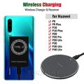 【VisioN Shop】Phone Qi Wireless Charging for Huawei P20 Pro P30 P40 Lite P9 P10 Plus Wireless Charger+USB Type-C Receiver Charging Adapter. 