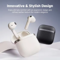Edifier W200T True Wireless Bluetooth 5.4 Earphones Semi-in-Ear Headphones TWS Bluetooth Earbuds with 32H Battery Life - Edifier Earbuds -. 