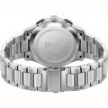 Hugo Boss Black Dial Silver Stainless Steel Chronograph watch For Men 1513762. 