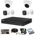 4 x CCTV Camera Complete System - 1080P - 2MP - Original. 