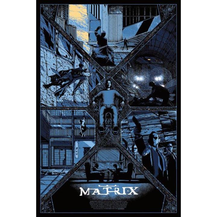 The Matrix Movie Posters Movies 2.0 Vinyl Paper Quotes Vintage ...