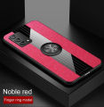 icasecover for Realme GT Master Edition Hard Case Hybrid Shockproof Fabric Silicone Splicing Color Car Magnetic Ring Buckle Back Cover. 