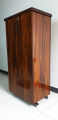 cupboard Brown and Black Made by MDF Sheet. 
