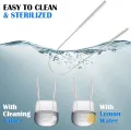 Tongue Scraper Tongue Cleaner U Shape Fresh Breath Care Scraper, Bacteria Inhibiting Non-Synthetic Grip Tongue Cleaning Tool Pack of 1. 