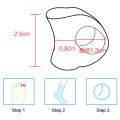 2Pcs Big Toe Separator Bone Corrector Straightener Silicone Gel Foot Fingers Protector Bunion Adjuster Feet Massager Pedicure. 
