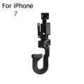Front Camera For iPhone 6 6S 7 8 Plus X 5S 5C Proximity Sensor Small Camera Flex Cable Phone Repair Parts. 