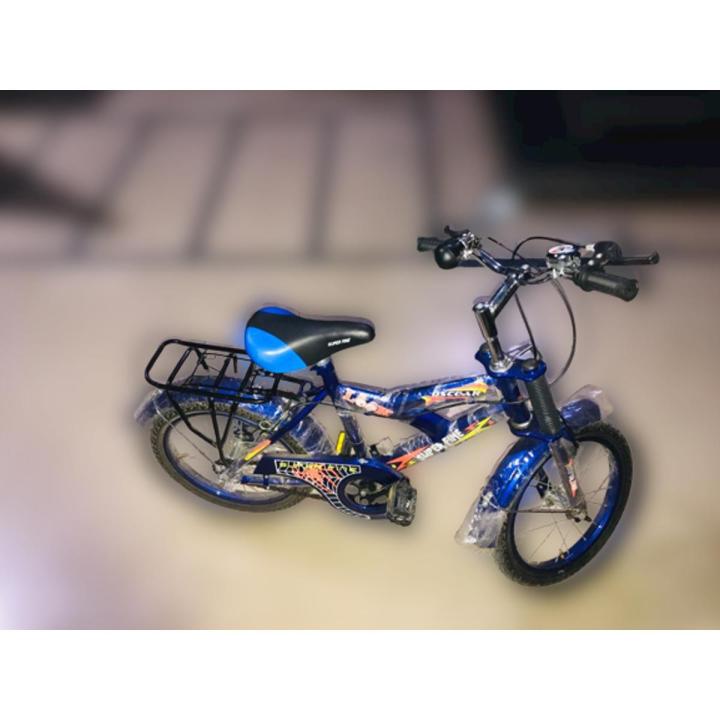 16 Inches Deluxe BMX Cycle With Supporting Wheels Double Fork (Chimtta) Heavy Material