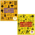 The Religions Book, The Philosophy Book Big Ideas Simply Explained 2 Books Collection Set D.K. Publishing | The Books Inn. 