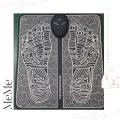 Battery based Ems Foot Massage Pad Hot Feet Acupuncture Stimulator Massager Electric Massager Blood Circulation Acupuncture Pad-Battery Powered. 