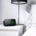 Philips 3000 Series 18cm Digital Clock/FM Radio w/Dual Alarm/LED Display Black. 